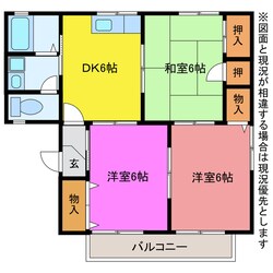 セジュール杉木の物件間取画像